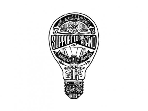 Rad Lettering Illustrations by Betrayer Family