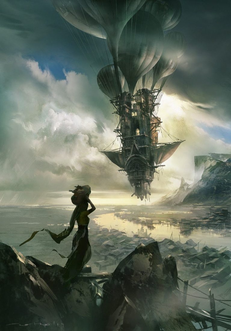 Creative Sci-fi Art New World Coming