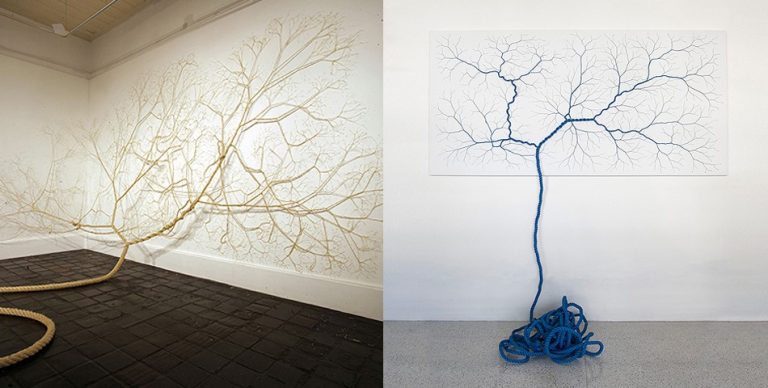 Untwisted Ropes Sculptures