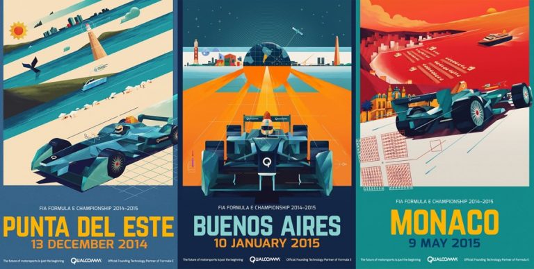 Formula E Championship Posters