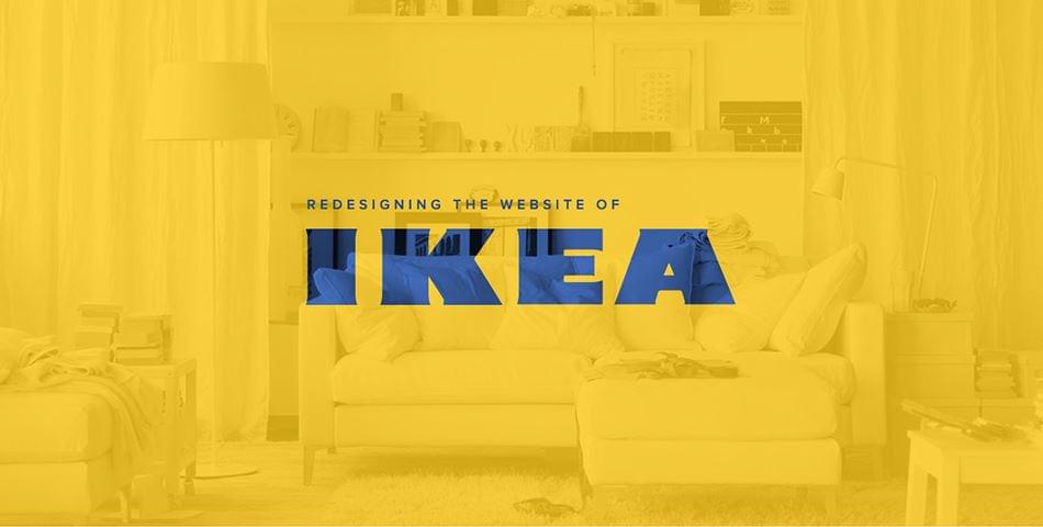 IKEA Web Redesign - UI and UX Design