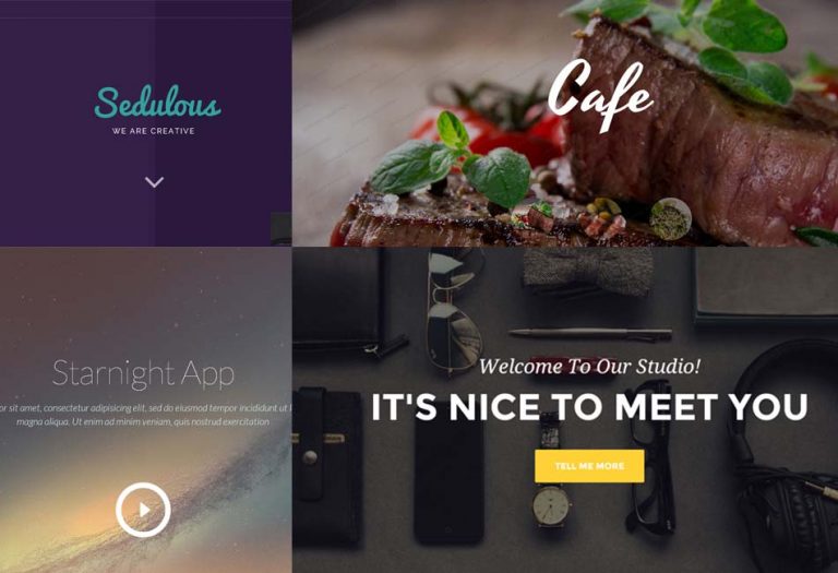 20 Most Beautiful Free HTML5 and CSS3 Website Templates