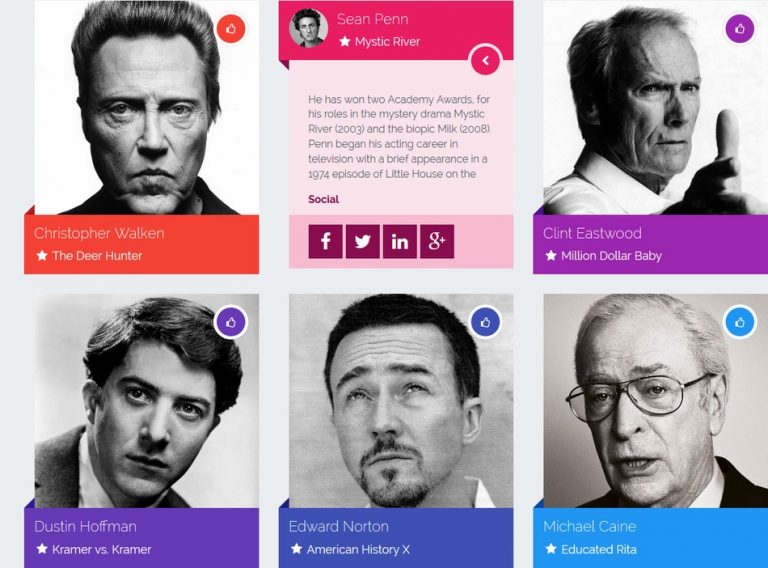 Create Responsive Material Card Design with jQuery Plugin