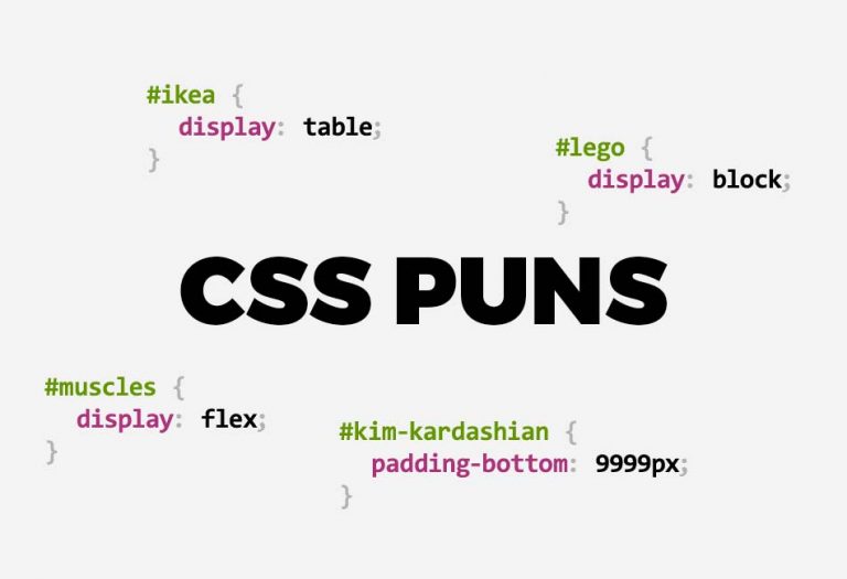 Hilarious CSS Puns That'll Make You Laugh