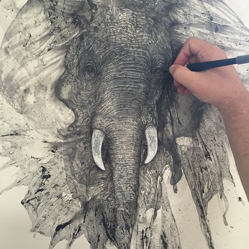 Splash-Ink-paintings-Chaos