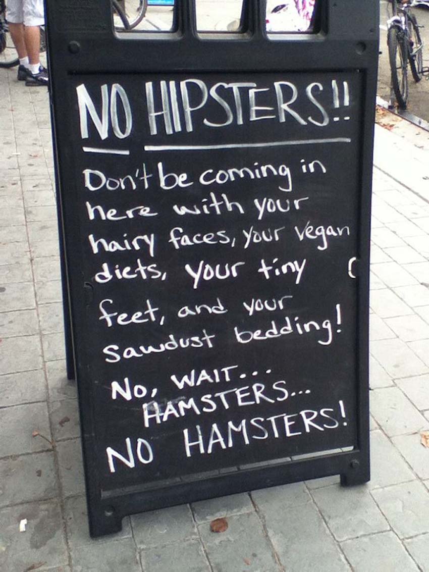 Bar and Cafe Chalkboard Signs