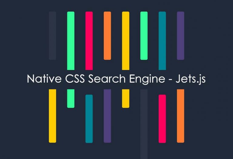 Native CSS Search Engine - Jets,js