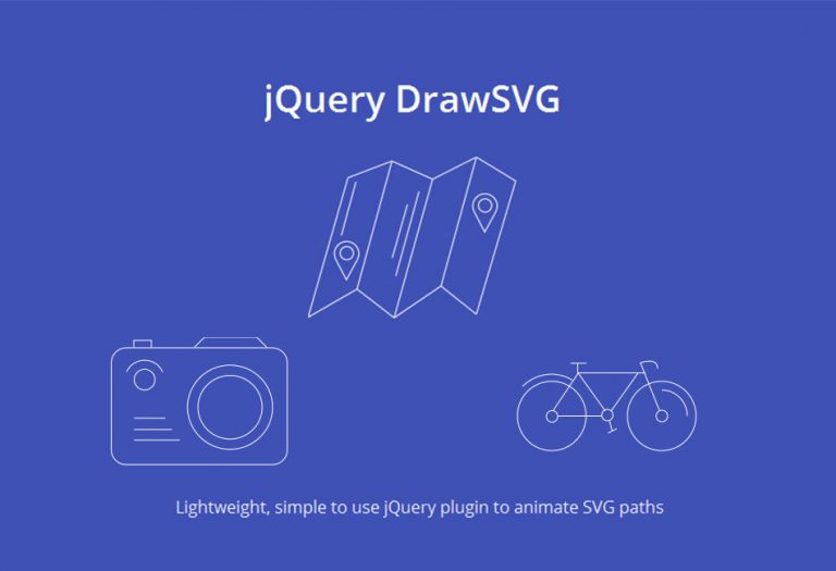 Simple to Use jQuery Plugin to Animate SVG Paths