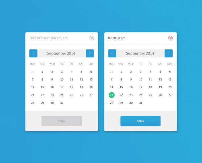 Easy DatePicker Plugin For Bootstrap - bootstrapDatepickr