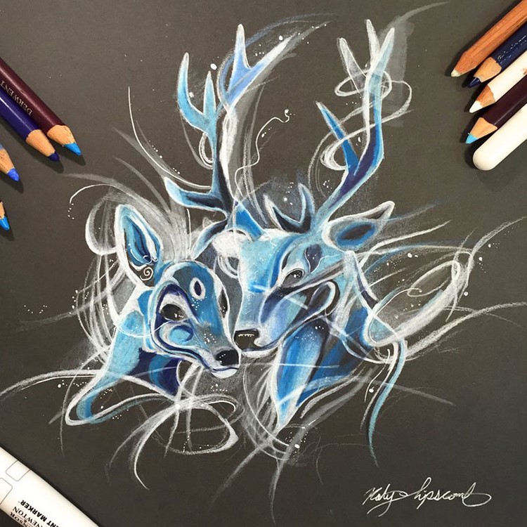 Pencil-and-Marker-Illustrations