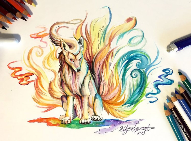 Pencil and Marker Illustrations 