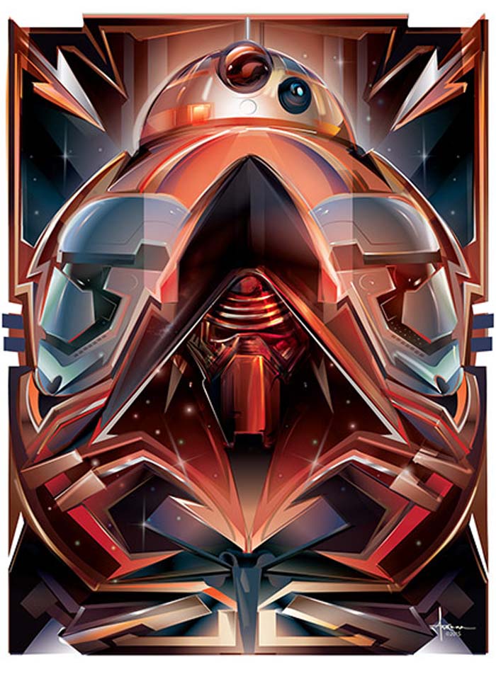 Star Wars Illustrations by Orlando Arocena
