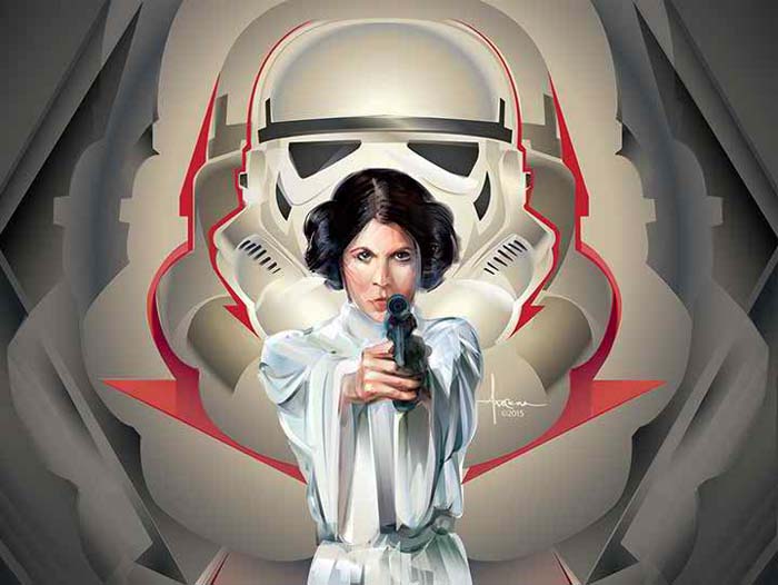 Star Wars Illustrations by Orlando Arocena