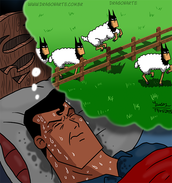 Superman-vs-Batman-Funny-Comics-by-Dragonarte