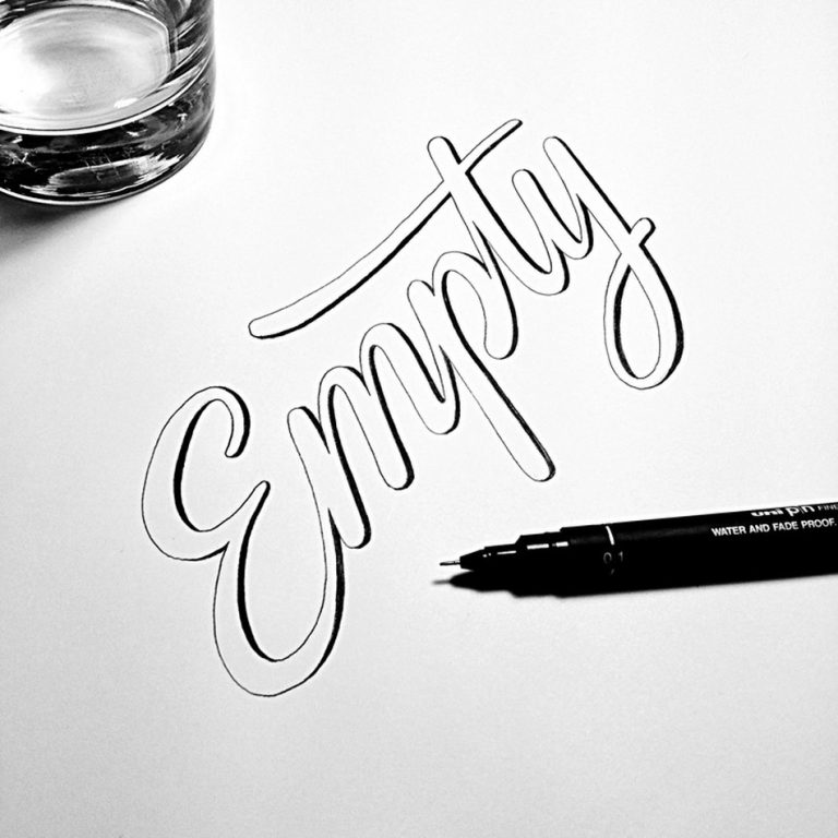 Beautiful Hand Lettering by Jonathan Faust