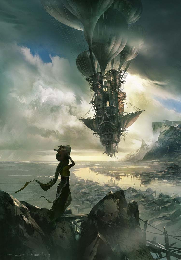 Epic Sci-fi Concept Art Inspiration