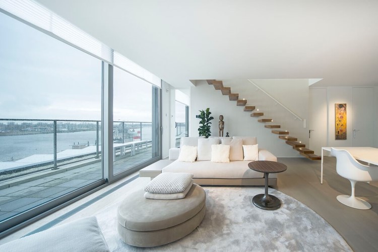 Minimal Contemporary Apartment Located in Belgium