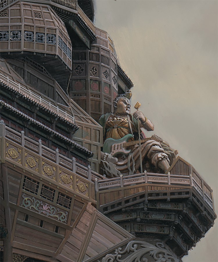 Portraits-of-Chinese-Rockstars-Look-Similar-to-Monumental-Temples 