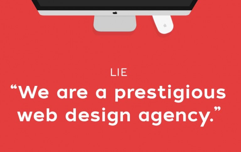 20 Lies Designers Tell Their Clients
