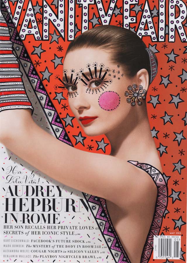 Illustrations on Fashion Magazine Covers