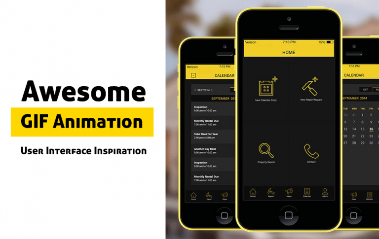 GIF User Interface Inspiration