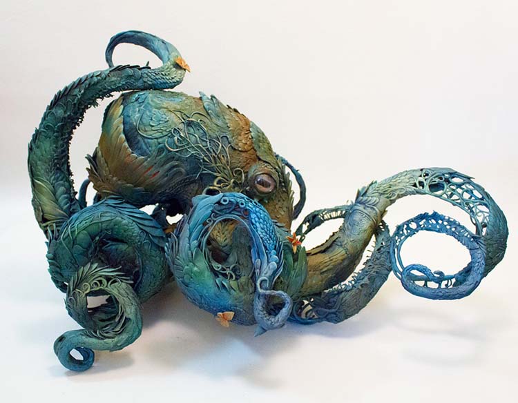 Incredible Fantasy Sculptures by Ellen Jewett