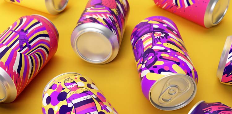 Colorful Brand Packaging Design 