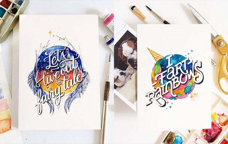 Beautiful Watercolor Quotes