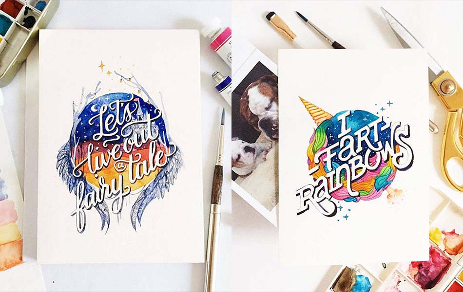Beautiful Watercolor Quotes