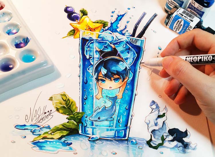 Brilliant-Oil-Paintings-by-Naschi