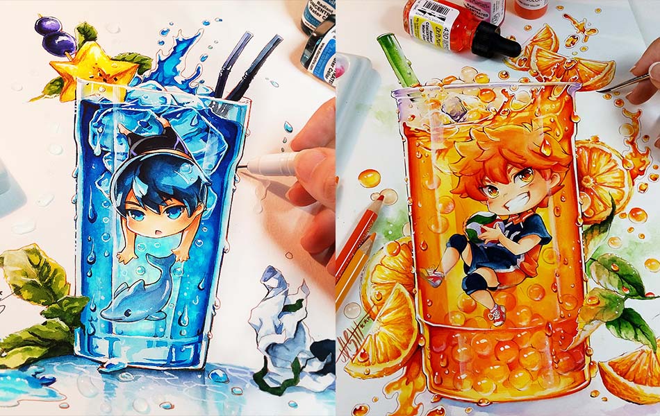 Brilliant Oil Paintings by Naschi