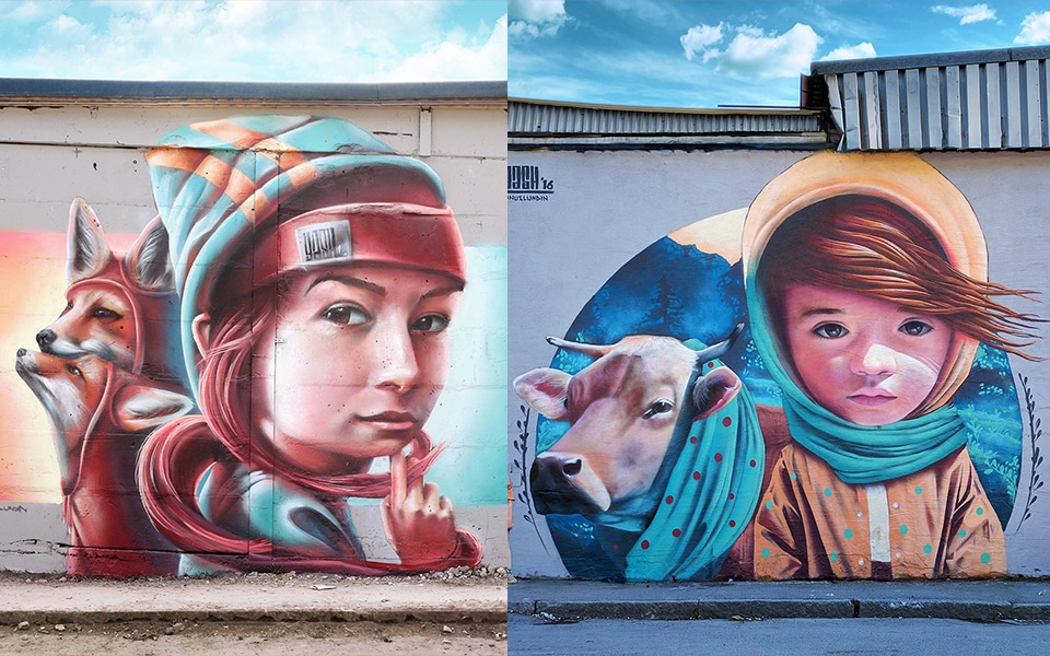 The Most Beautiful Street Art by Linus Lundin aka Yash