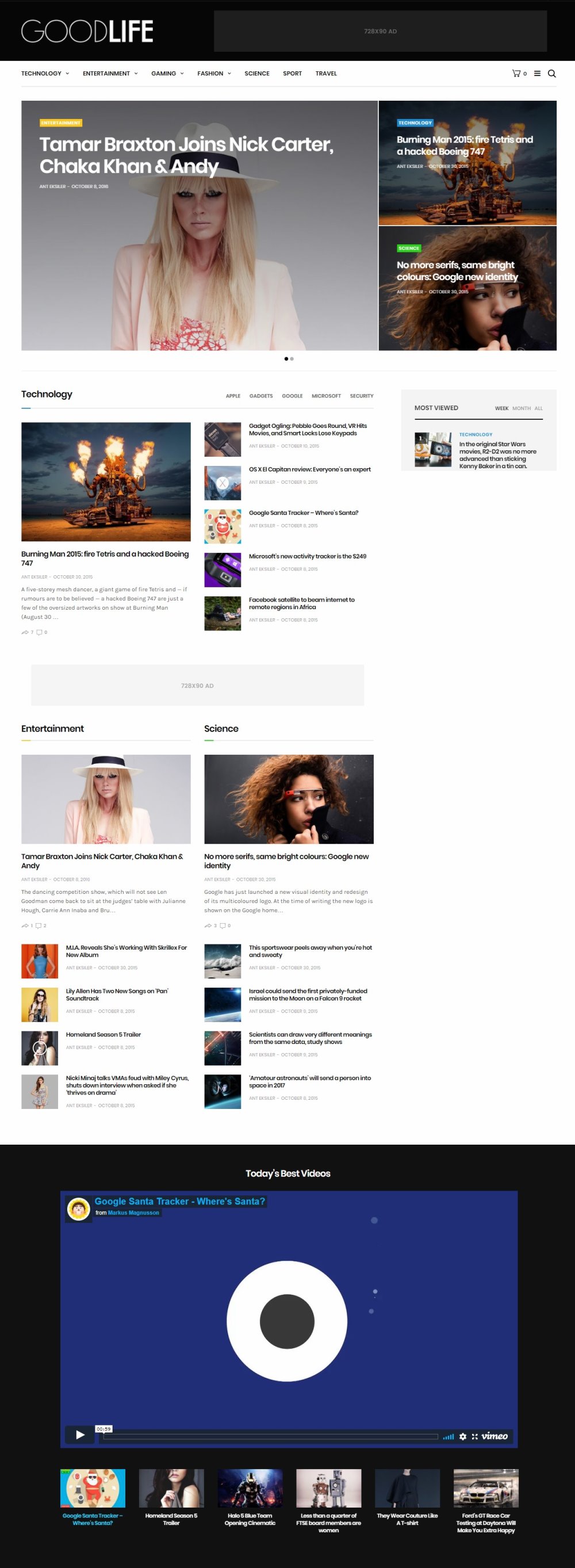 GoodLife - Responsive Magazine & Newspaper Theme