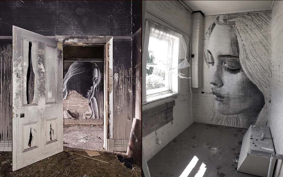 Collapse Portraits on Abandoned Buildings