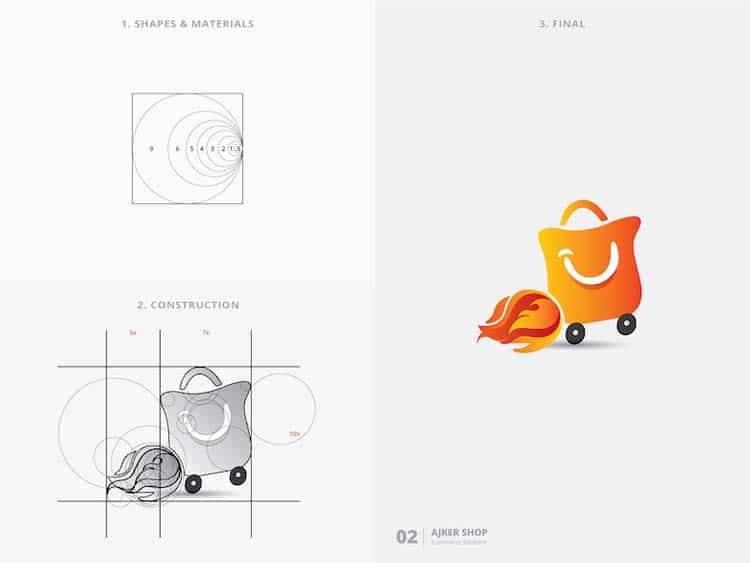 Creative-Logos-with-Golden-Ratio 
