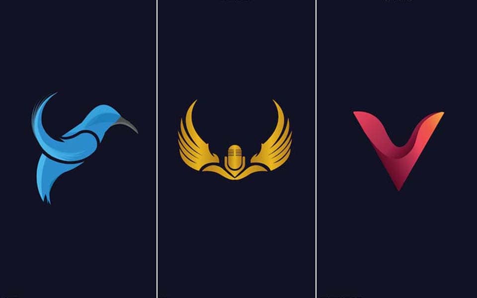 Creative Logos with Golden Ratio