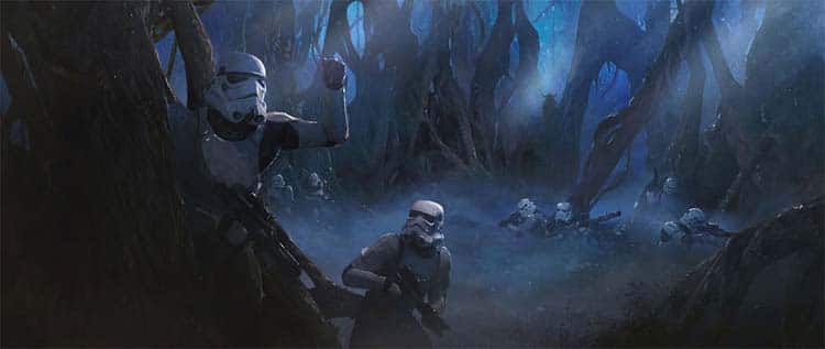 Cruel Illustrations of Storm Troopers
