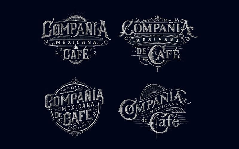 Hand Drawn Lettered Logos