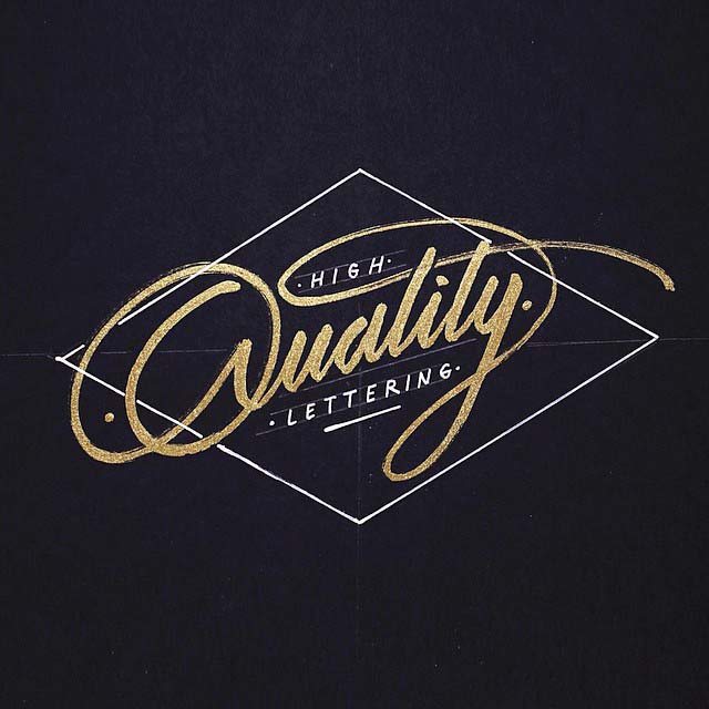 Calligraphy Alphabet