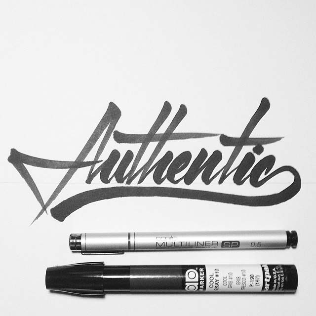 Calligraphy Alphabet
