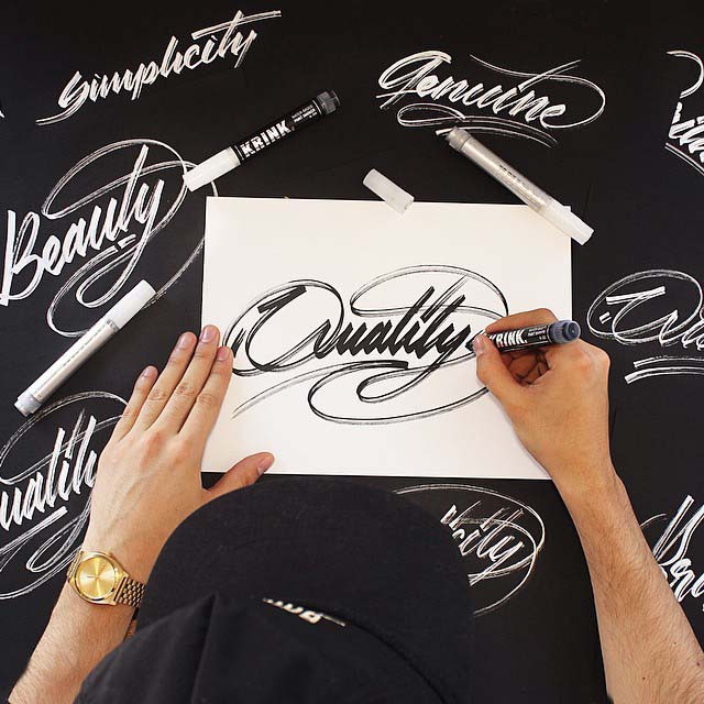 Lettering Calligraphy