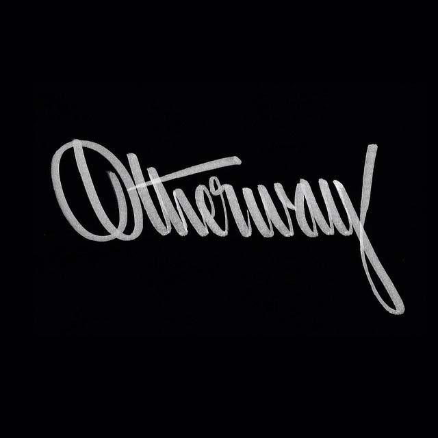 modern handwritten calligraphy
