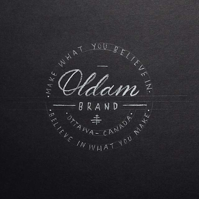 modern handwritten calligraphy