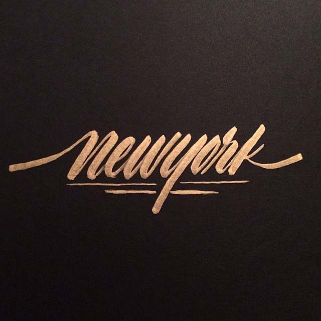calligraphy alphabets