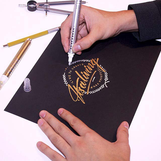 calligraphy alphabet styles