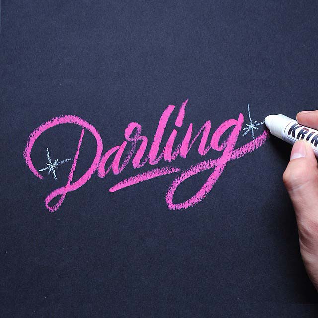 calligraphy alphabet styles