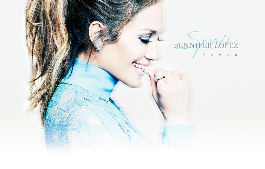 Jennifer Lopez Singer & Actress Website Design