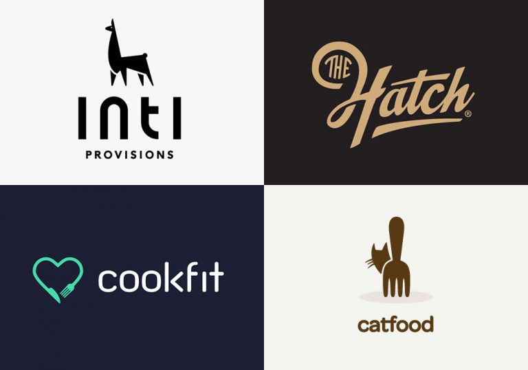 Food Logos Inspiration for Restaurants, Hotels and Bakeries