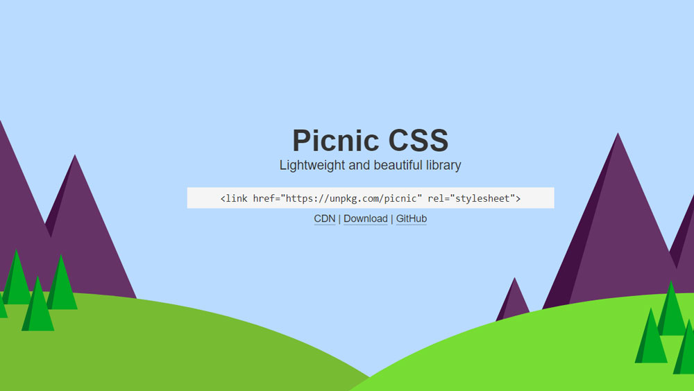 Responsive and lightweight CSS Frameworks