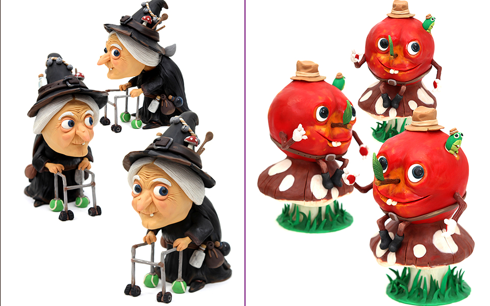 3D Character Designs Illustration
